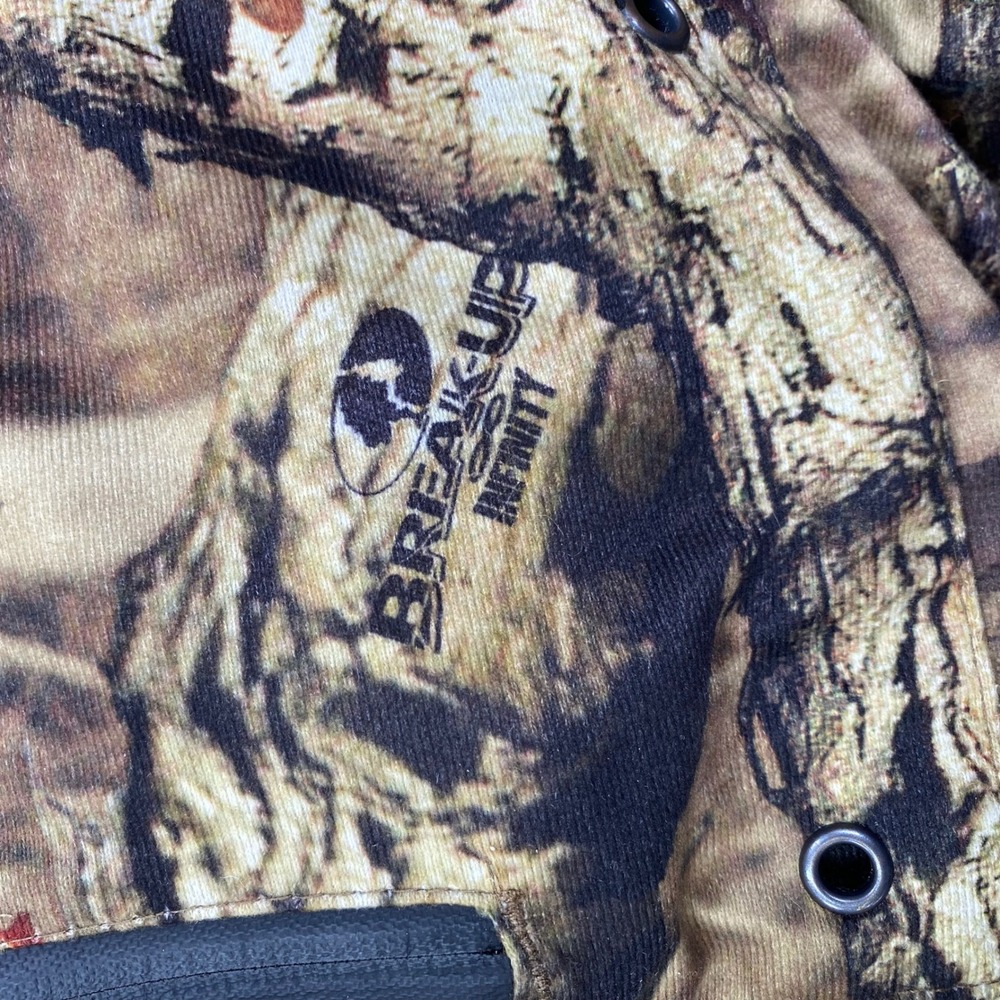 10X Hunting Coveralls Mens M Mossy Oak Break-Up Infinity Insulated Camo Read - Picture 6 of 16